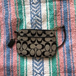 Classic Coach Wristlet